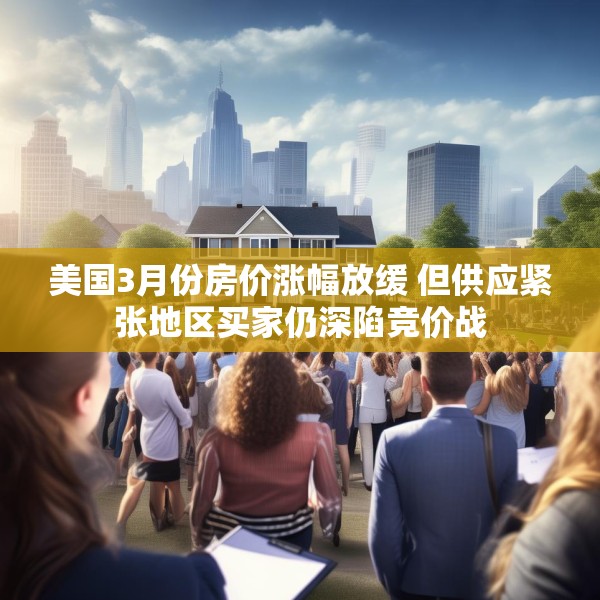 美国3月份房价涨幅放缓 但供应紧张地区买家仍深陷竞价战