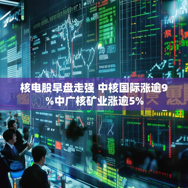 核电股早盘走强 中核国际涨逾9%中广核矿业涨逾5%