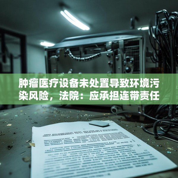 肿瘤医疗设备未处置导致环境污染风险，法院：应承担连带责任