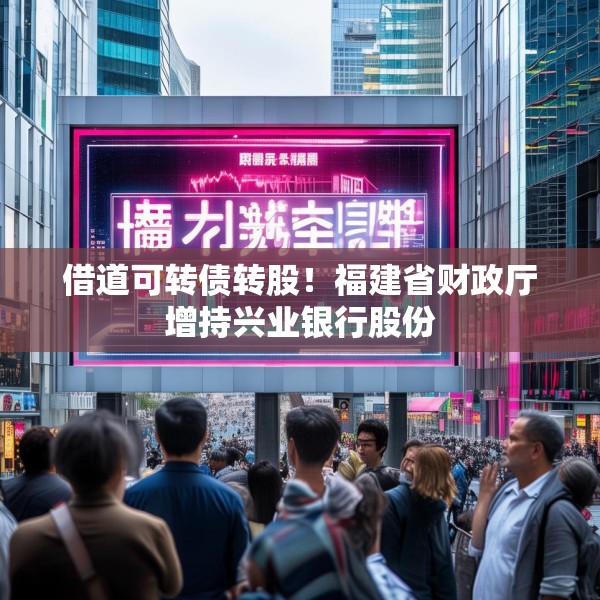 借道可转债转股！福建省财政厅增持兴业银行股份