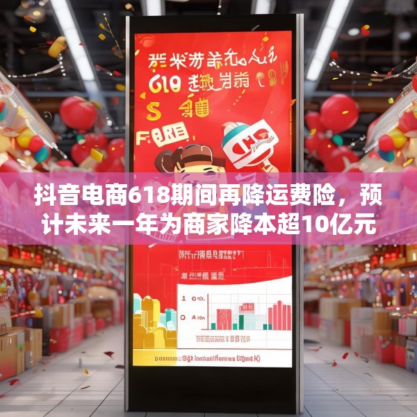 抖音电商618期间再降运费险，预计未来一年为商家降本超10亿元