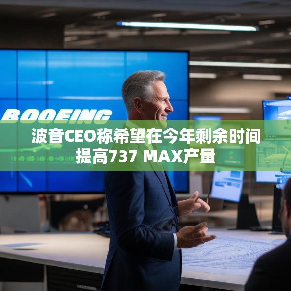 波音CEO称希望在今年剩余时间提高737 MAX产量