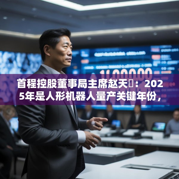 首程控股董事局主席赵天旸：2025年是人形机器人量产关键年份，头部公司可能突破千台