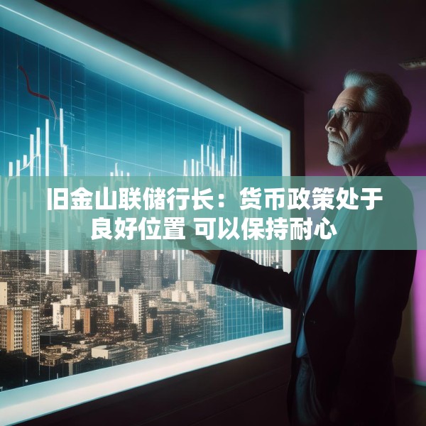 旧金山联储行长：货币政策处于良好位置 可以保持耐心