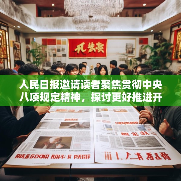 人民日报邀请读者聚焦贯彻中央八项规定精神，探讨更好推进开门教育