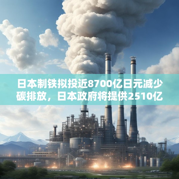 日本制铁拟投近8700亿日元减少碳排放，日本政府将提供2510亿日元补贴