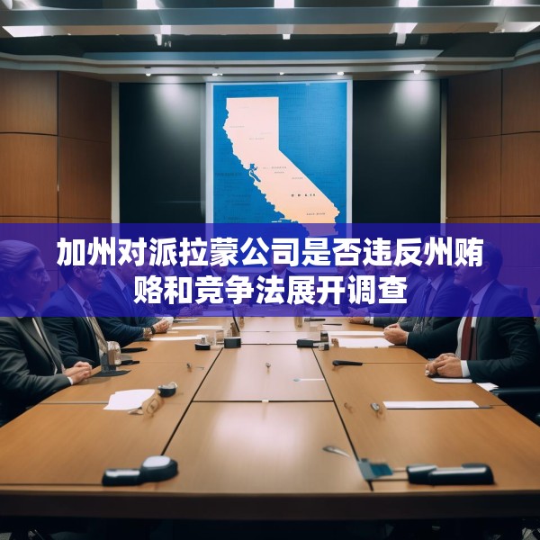 加州对派拉蒙公司是否违反州贿赂和竞争法展开调查