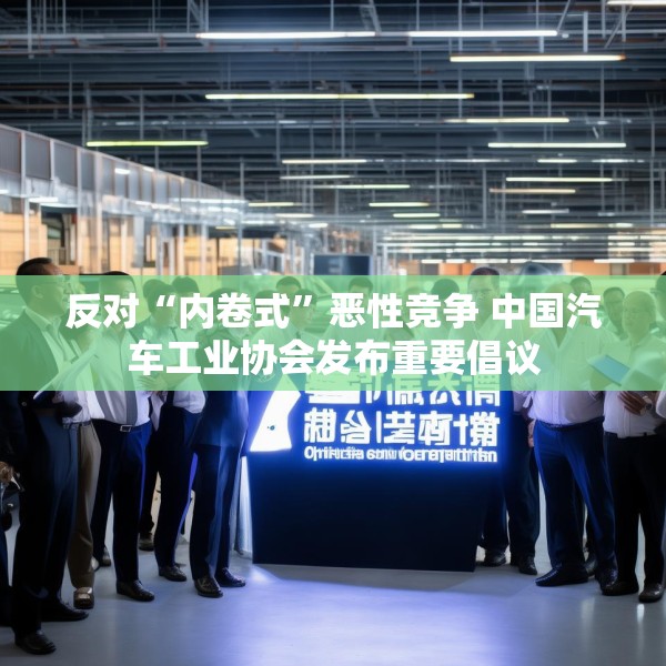 反对“内卷式”恶性竞争 中国汽车工业协会发布重要倡议