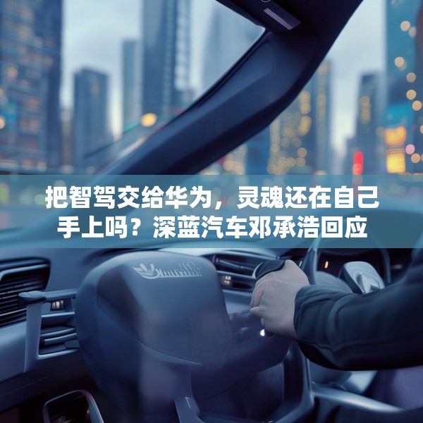 把智驾交给华为，灵魂还在自己手上吗？深蓝汽车邓承浩回应