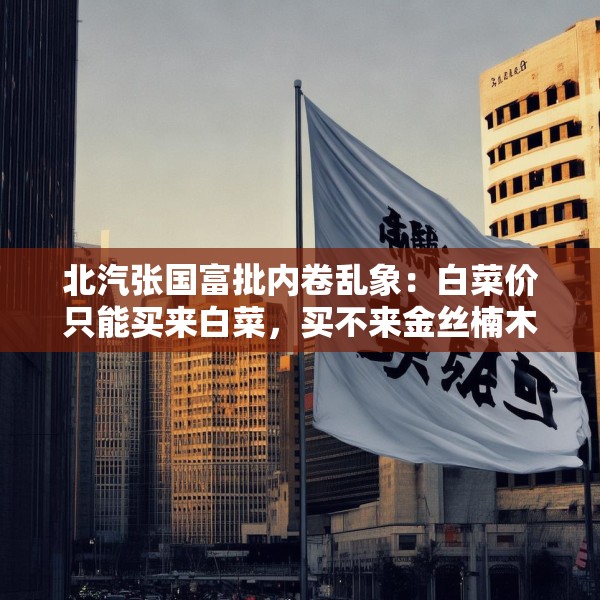 北汽张国富批内卷乱象：白菜价只能买来白菜，买不来金丝楠木