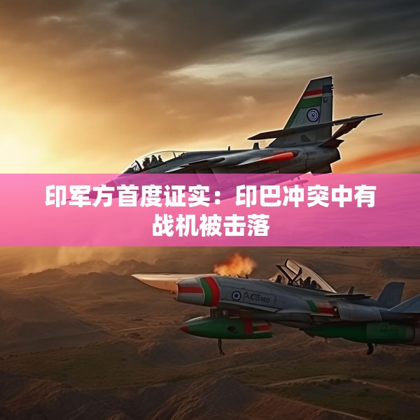 印军方首度证实：印巴冲突中有战机被击落