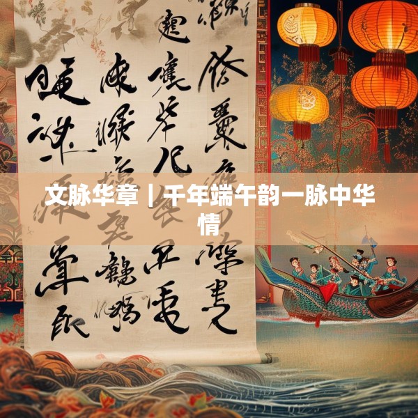文脉华章｜千年端午韵一脉中华情