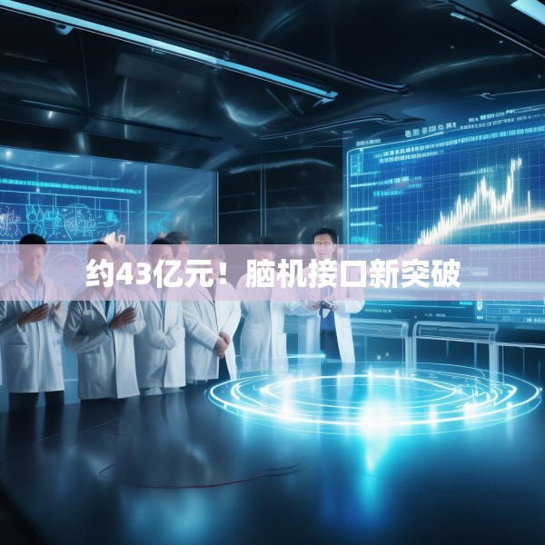 约43亿元！脑机接口新突破