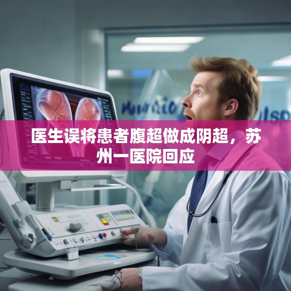 医生误将患者腹超做成阴超，苏州一医院回应
