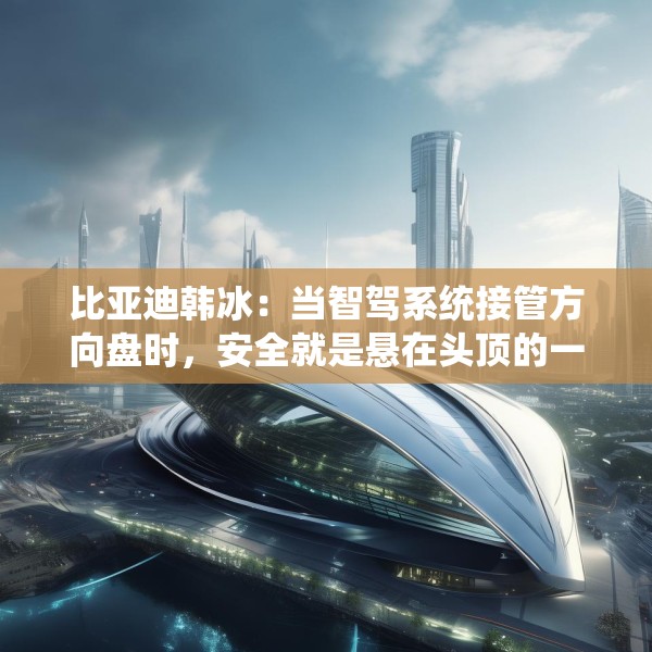 比亚迪韩冰：当智驾系统接管方向盘时，安全就是悬在头顶的一把剑
