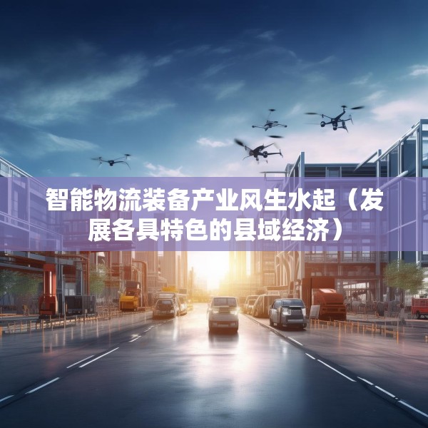 智能物流装备产业风生水起（发展各具特色的县域经济）
