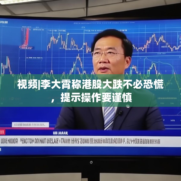 视频|李大霄称港股大跌不必恐慌，提示操作要谨慎