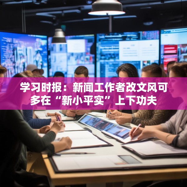 学习时报：新闻工作者改文风可多在“新小平实”上下功夫
