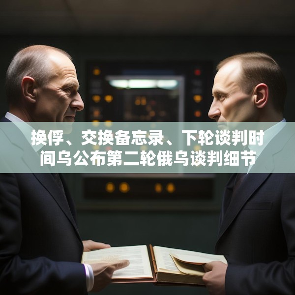 换俘、交换备忘录、下轮谈判时间乌公布第二轮俄乌谈判细节