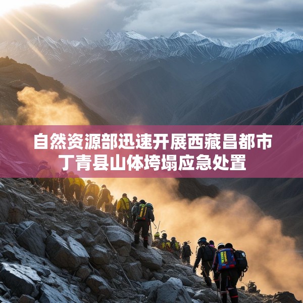 自然资源部迅速开展西藏昌都市丁青县山体垮塌应急处置