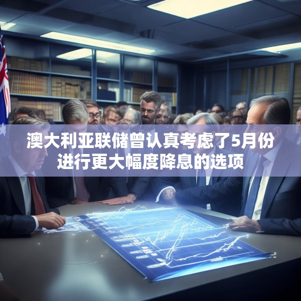 澳大利亚联储曾认真考虑了5月份进行更大幅度降息的选项