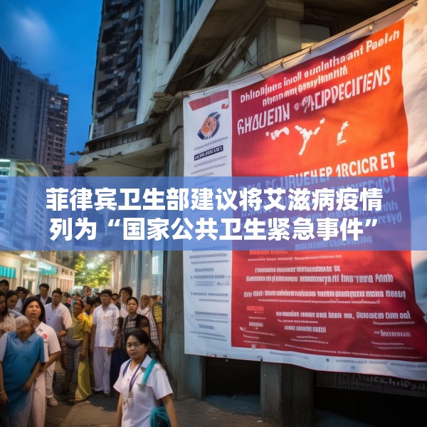 菲律宾卫生部建议将艾滋病疫情列为“国家公共卫生紧急事件”