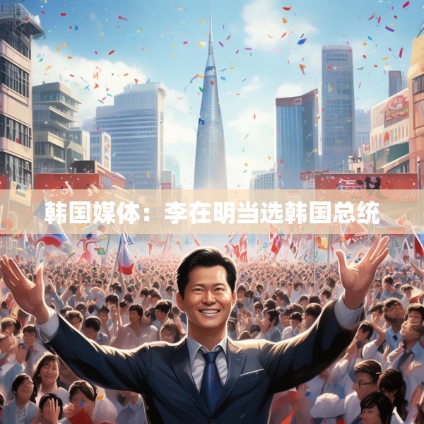 韩国媒体：李在明当选韩国总统