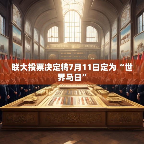 联大投票决定将7月11日定为“世界马日”