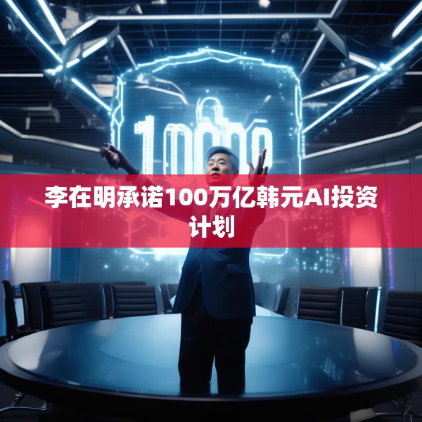 李在明承诺100万亿韩元AI投资计划