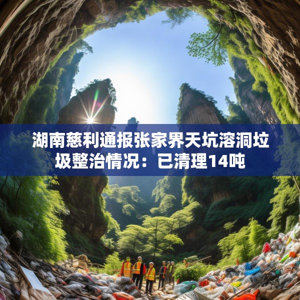 湖南慈利通报张家界天坑溶洞垃圾整治情况：已清理14吨