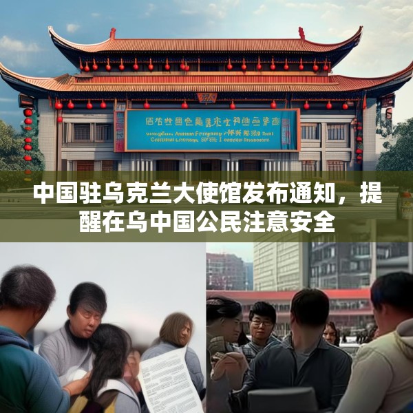中国驻乌克兰大使馆发布通知，提醒在乌中国公民注意安全