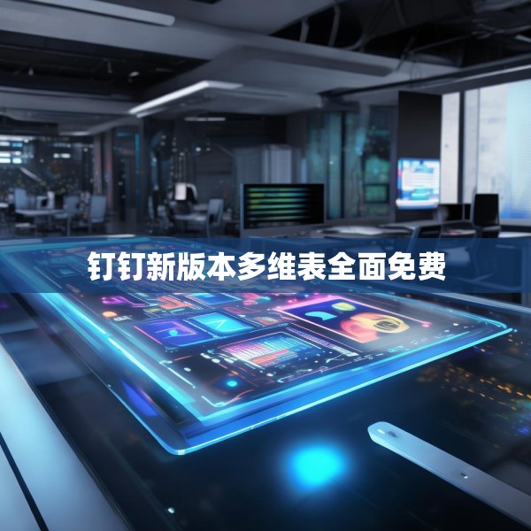 钉钉新版本多维表全面免费