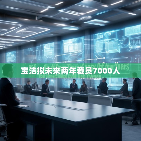 宝洁拟未来两年裁员7000人