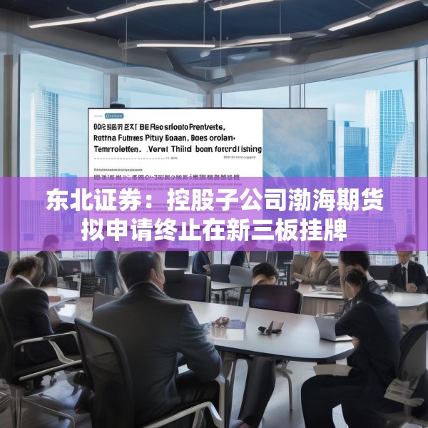 东北证券：控股子公司渤海期货拟申请终止在新三板挂牌