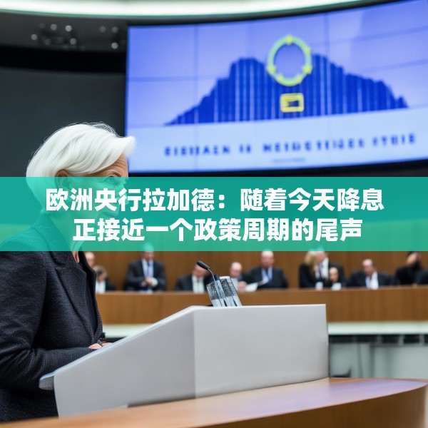 欧洲央行拉加德：随着今天降息 正接近一个政策周期的尾声