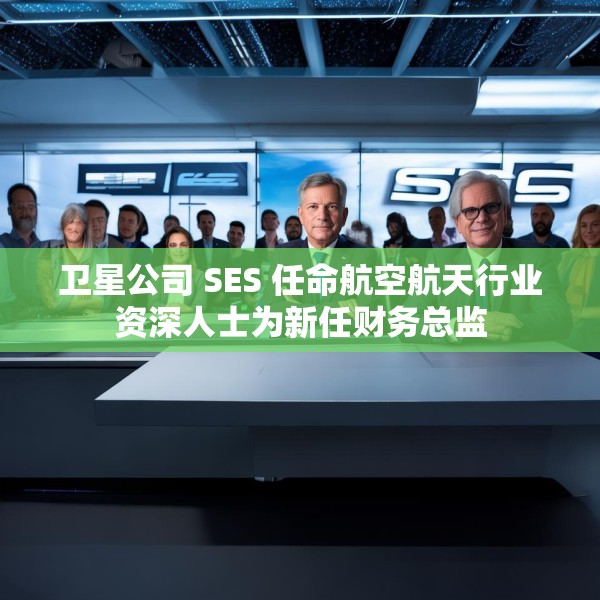 卫星公司 SES 任命航空航天行业资深人士为新任财务总监