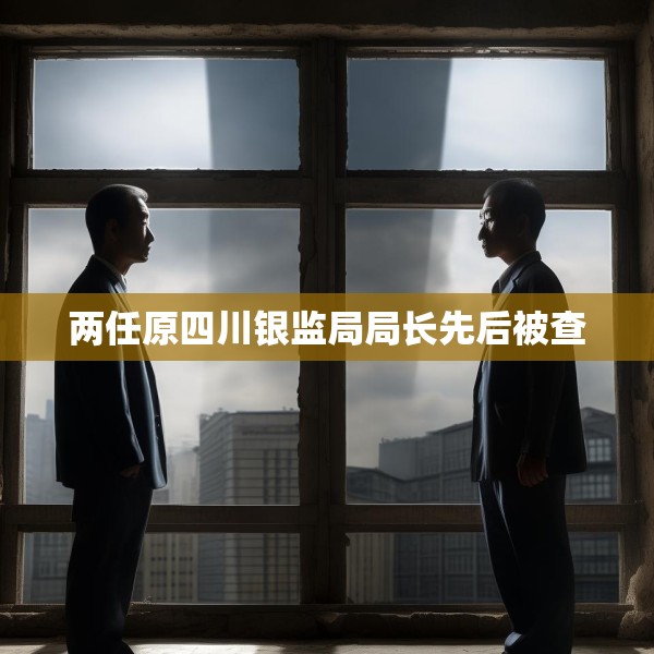 两任原四川银监局局长先后被查