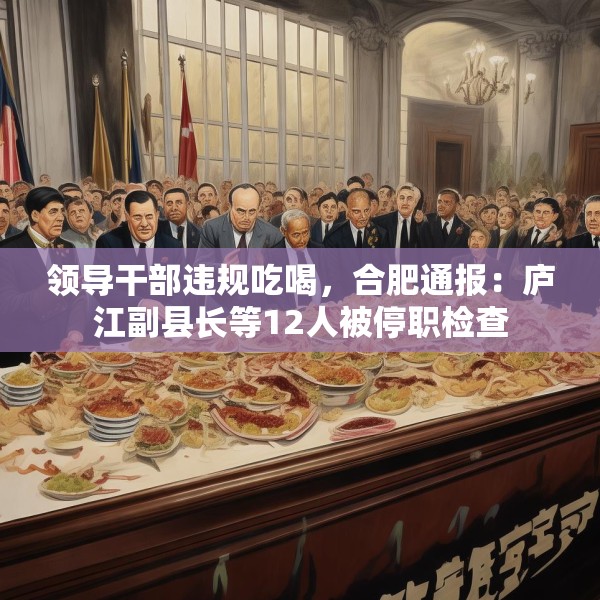 领导干部违规吃喝，合肥通报：庐江副县长等12人被停职检查
