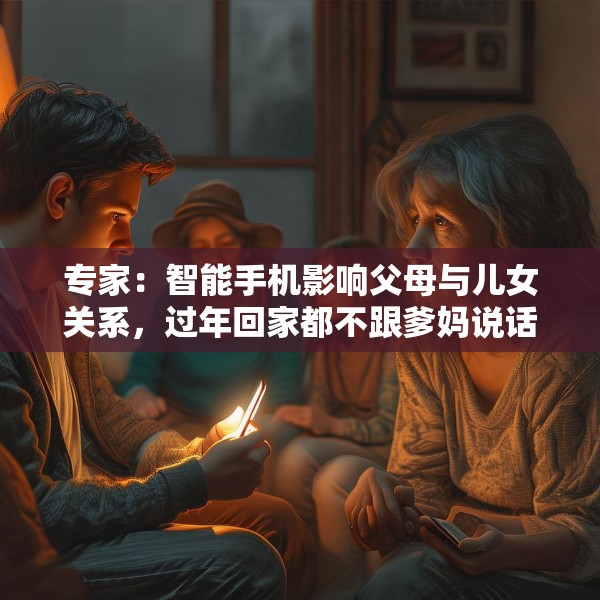 专家：智能手机影响父母与儿女关系，过年回家都不跟爹妈说话