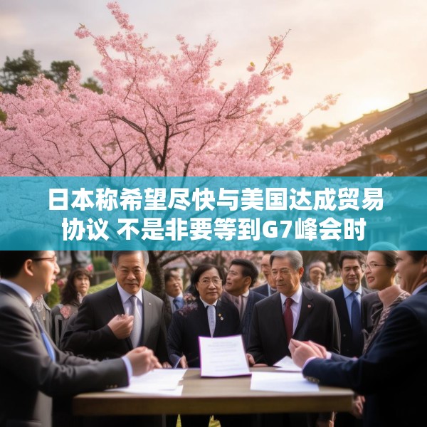 日本称希望尽快与美国达成贸易协议 不是非要等到G7峰会时