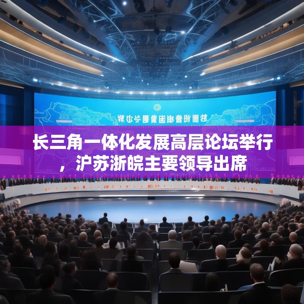 长三角一体化发展高层论坛举行，沪苏浙皖主要领导出席