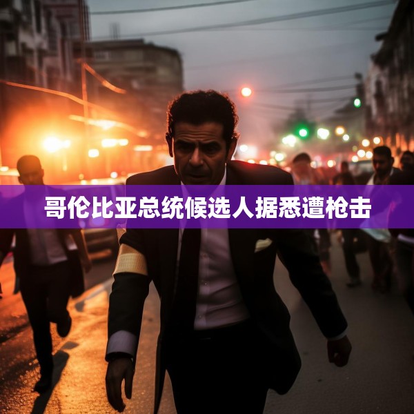 哥伦比亚总统候选人据悉遭枪击
