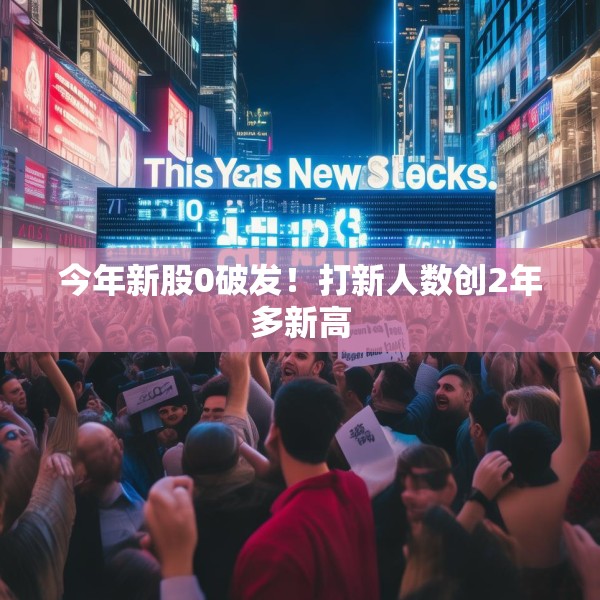 今年新股0破发！打新人数创2年多新高
