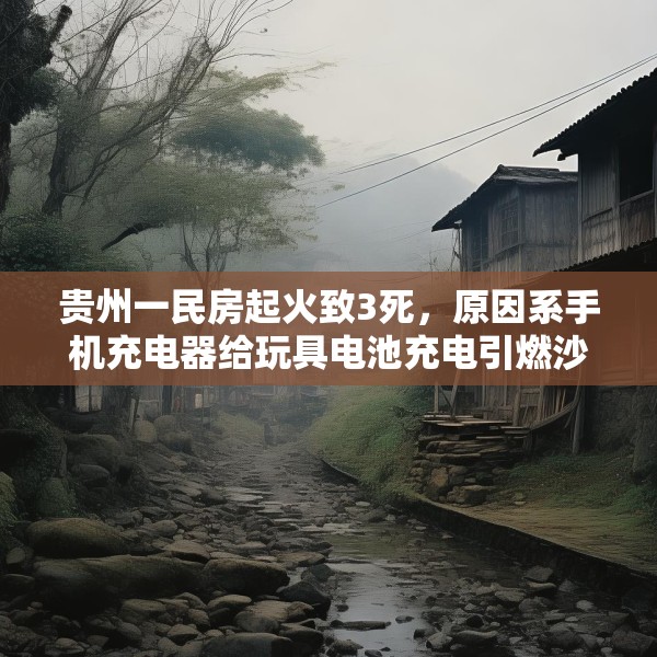贵州一民房起火致3死，原因系手机充电器给玩具电池充电引燃沙发