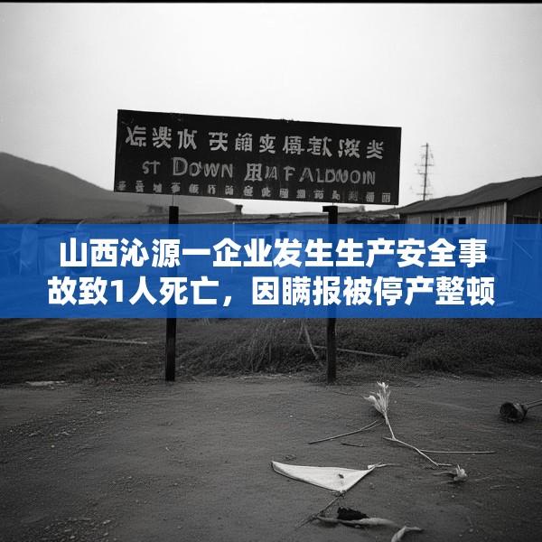 山西沁源一企业发生生产安全事故致1人死亡，因瞒报被停产整顿
