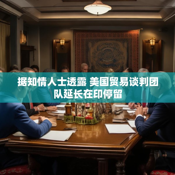 据知情人士透露 美国贸易谈判团队延长在印停留