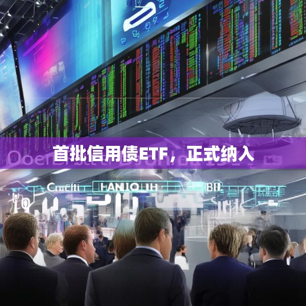 首批信用债ETF，正式纳入
