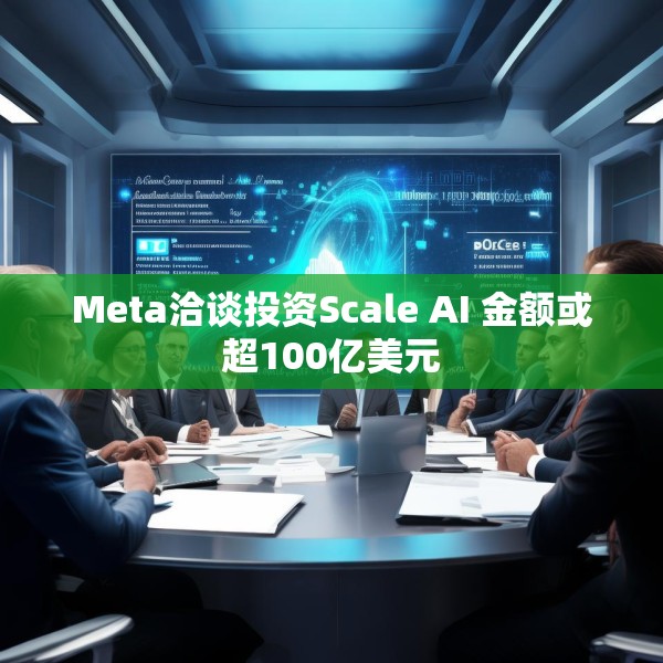 Meta洽谈投资Scale AI 金额或超100亿美元