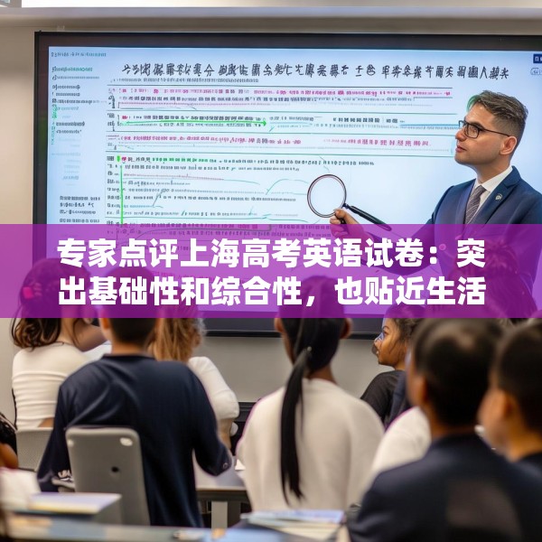 专家点评上海高考英语试卷：突出基础性和综合性，也贴近生活实际
