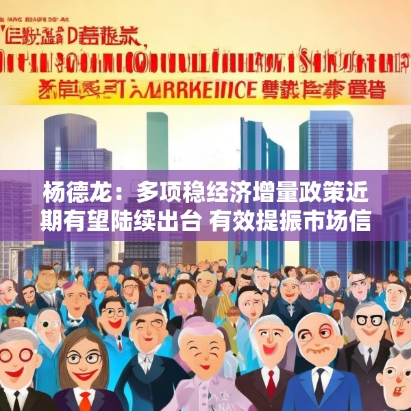 杨德龙：多项稳经济增量政策近期有望陆续出台 有效提振市场信心